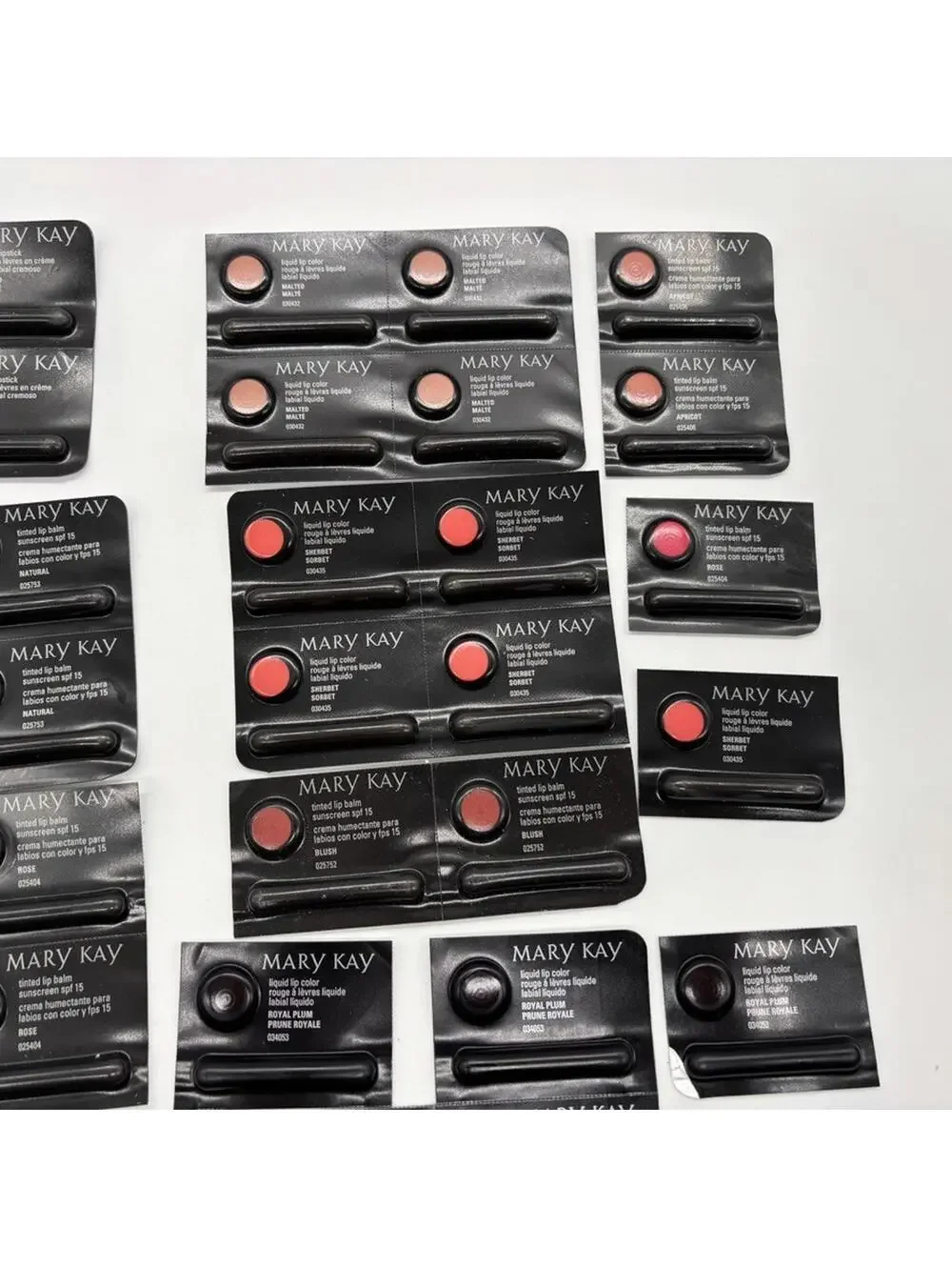 31 Mary Kay Hydrating Lipstick Balm Liquid Balm Sample Packs Different Shades